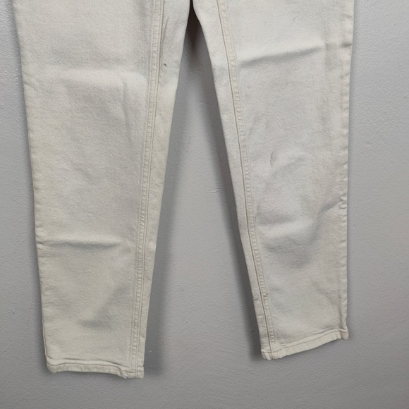 Everlane The Original Cheeky‎ Jean Womens 26 Regular Organic Cotton Ecru Beige - Picture 6 of 12